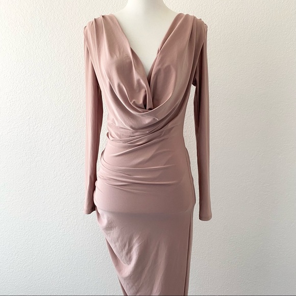 Dresses & Skirts - DAY&NIGHT Mauve Long Sleeve Dress